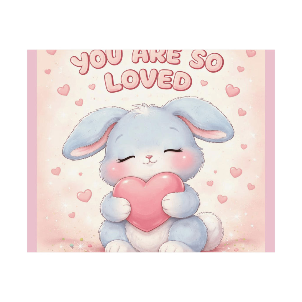 "YOU ARE SO LOVED" Black Cat Poster | College Girl Gift | Fashion | KayKay Classics
