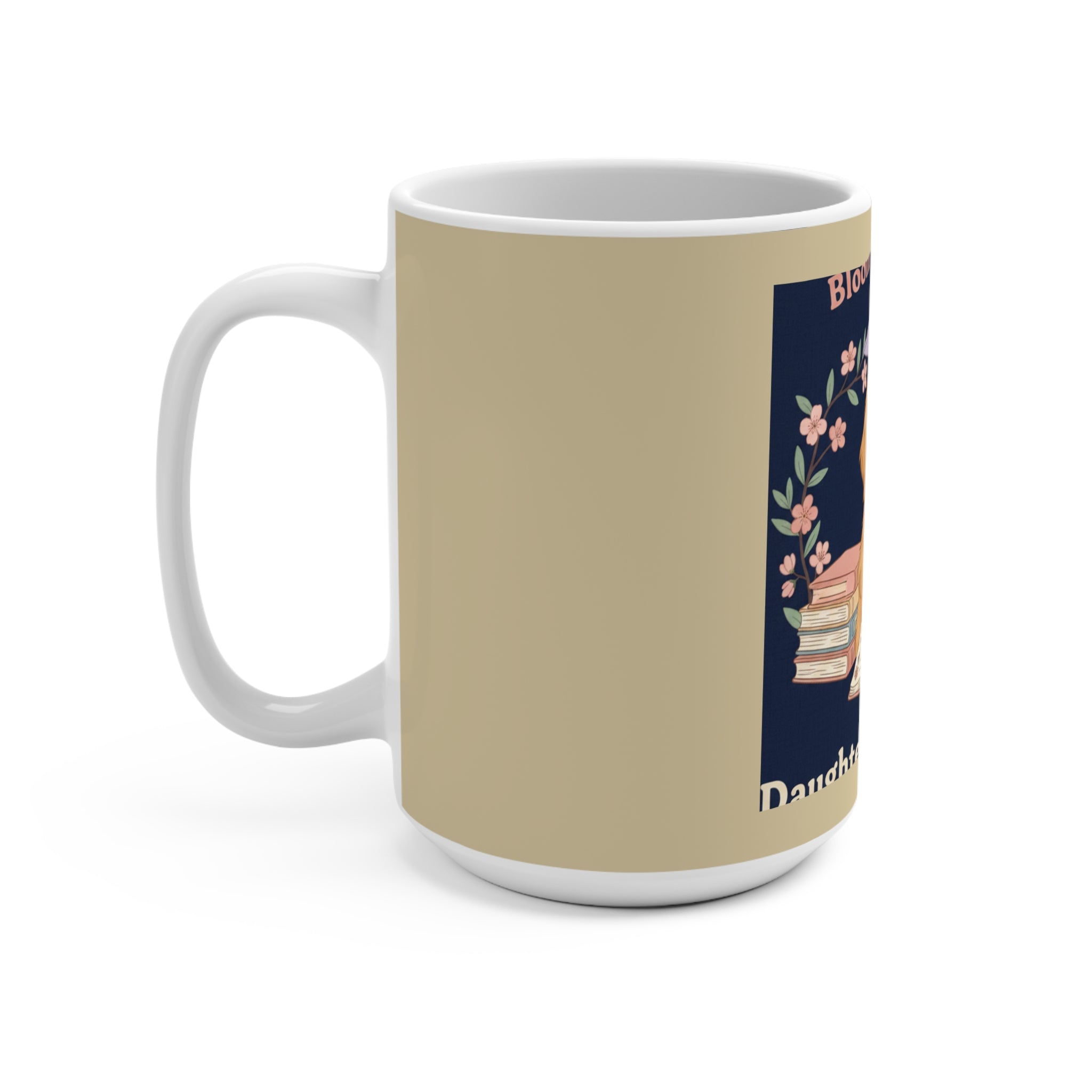 Golden Retriever Mug 15oz – Bloom With Grace