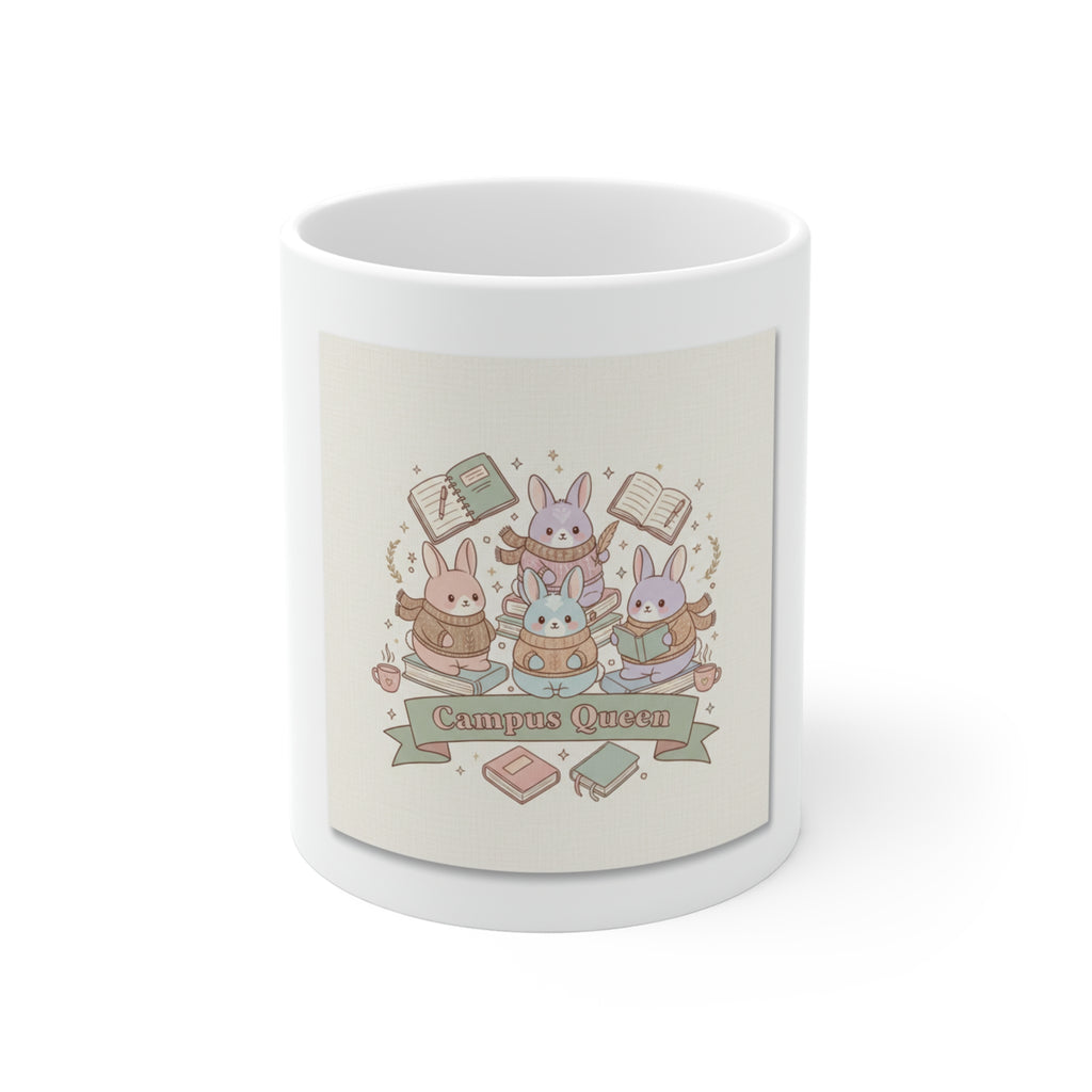 Campus Queen Bunny Mug 11oz
