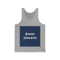 "Amor sincero" Black Cat Tank Top | College Girl Gift | Fashion | KayKay Classics