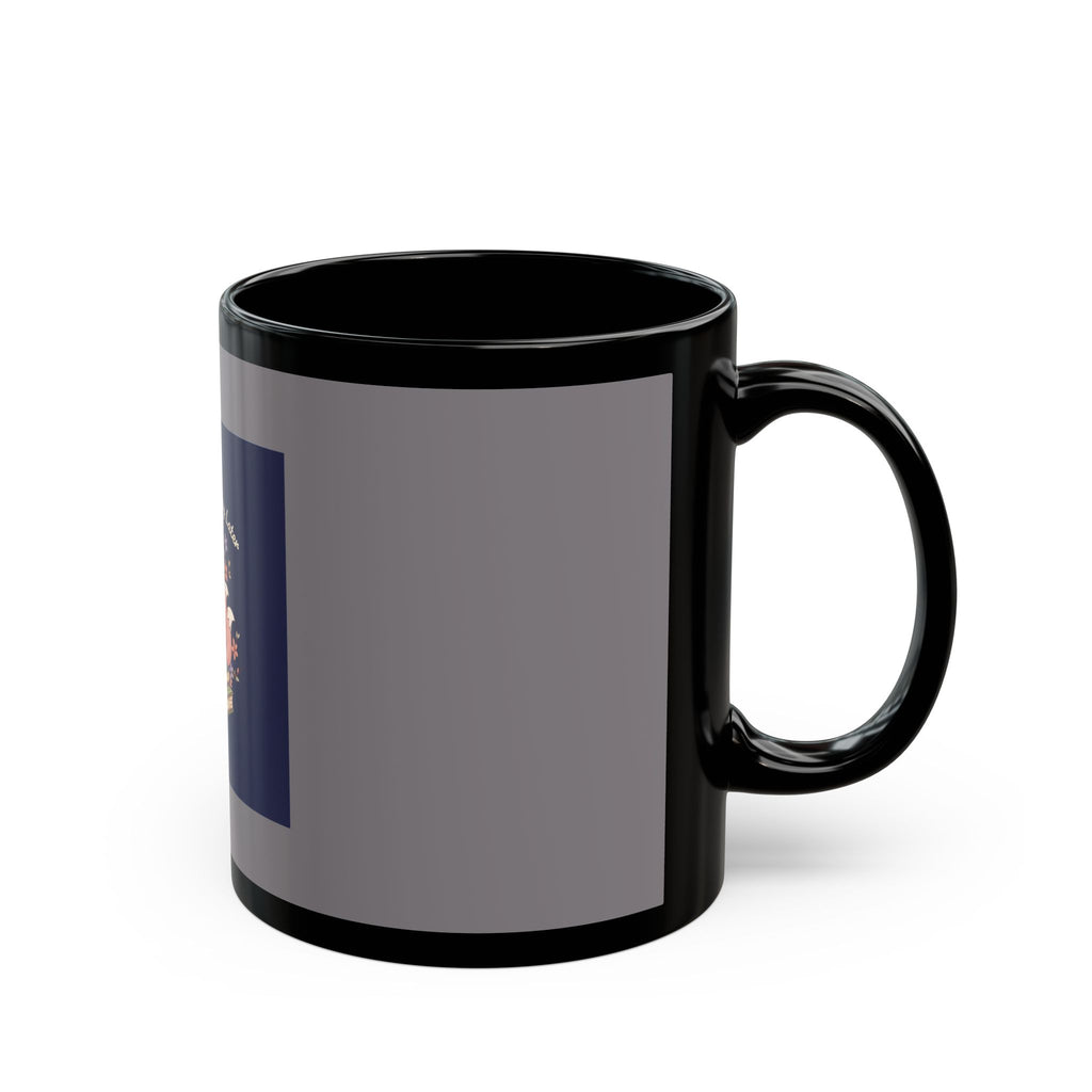 Kitsune Black Mug 11oz – Study Now Slay Later