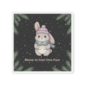 Bunny Die-Cut Magnet – Bloom at Your Own Pace