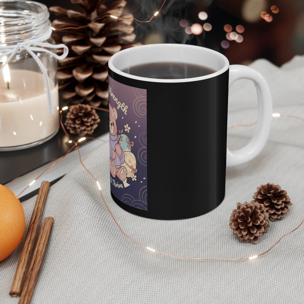 Bear Mug 11oz – Gentle Strength Bloom Thrive