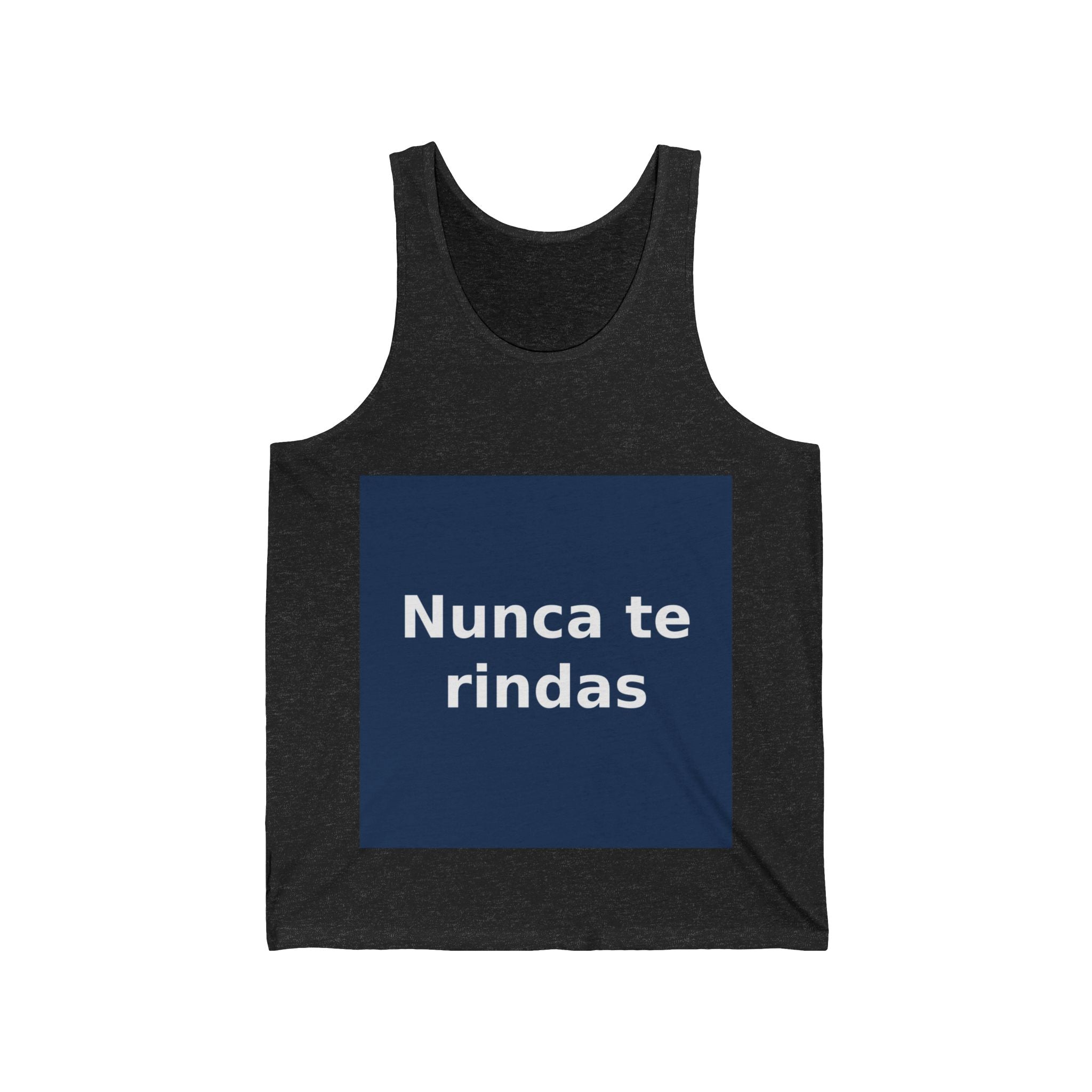 "Nunca te rindas" Black Cat Tank Top | College Girl Gift | Fashion | KayKay Classics