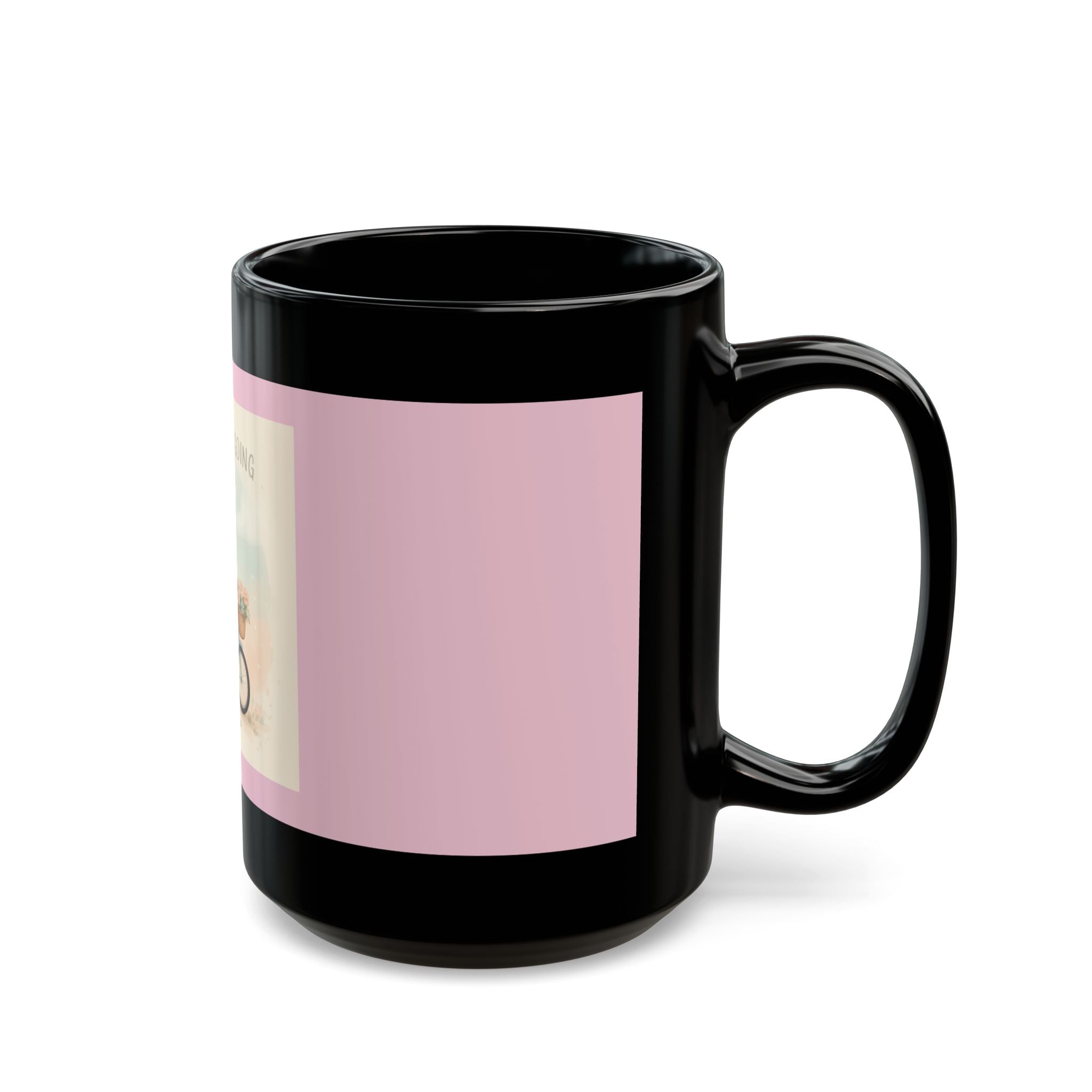 "Design" Black Cat Black Mug | College Girl Gift | Fashion | KayKay Classics