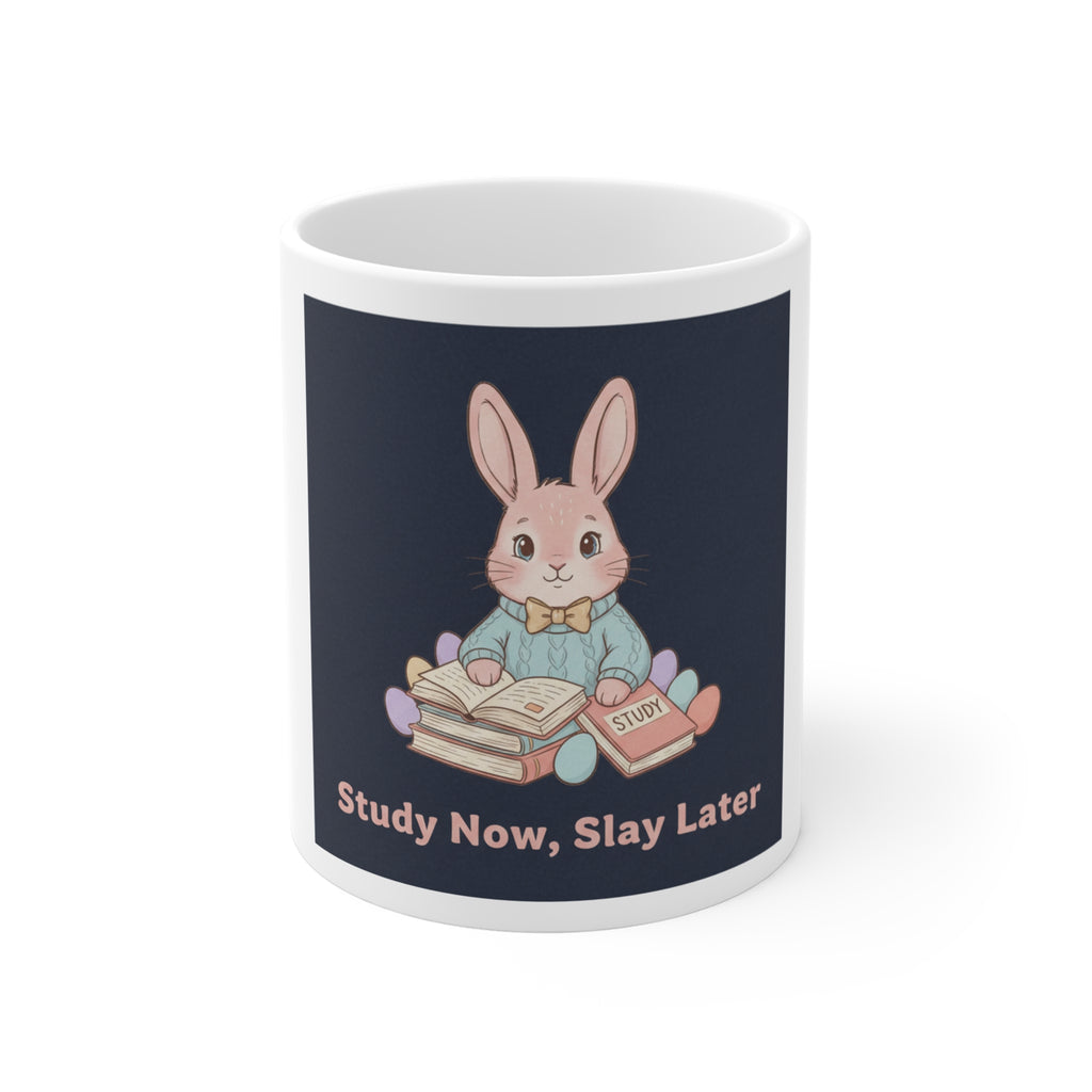 Bear Mug 11oz – Study Now Slay Later
