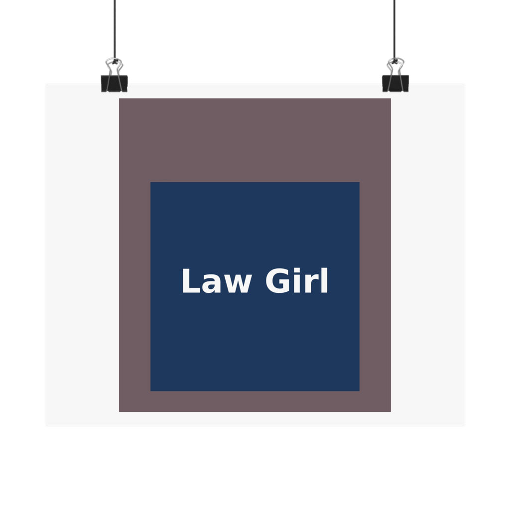 Law Girl - KayKay Poster
