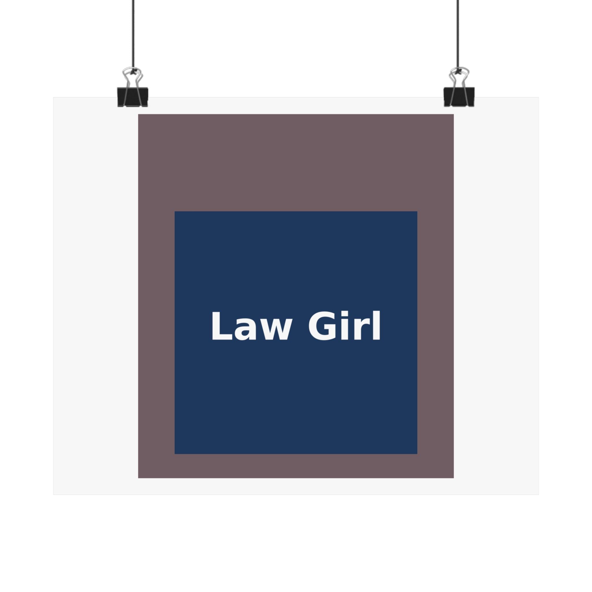 Law Girl - KayKay Poster