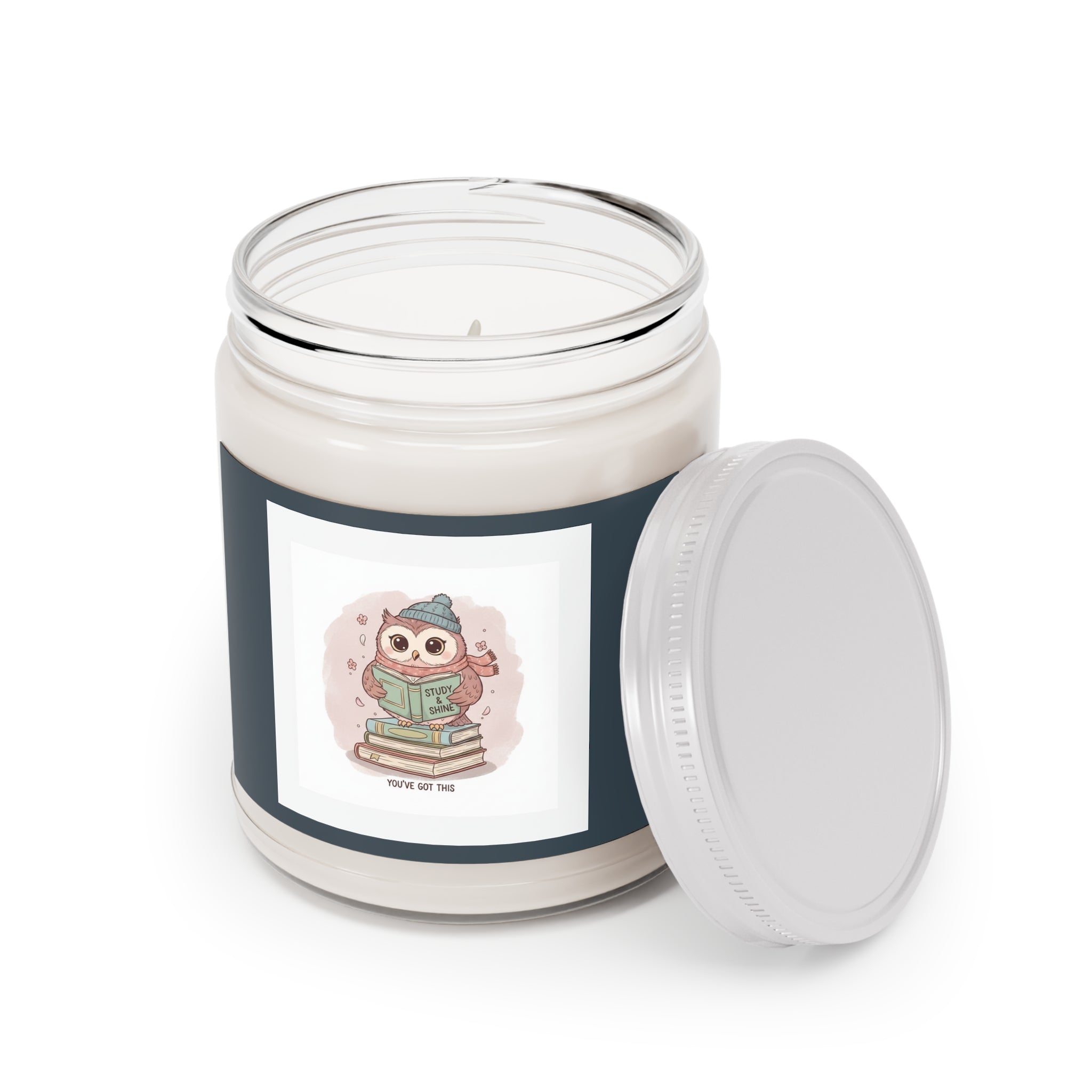 Owl Scented Candle – Bloom at Your Own Pace