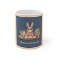 Rabbit Mug 11oz – Liberty and Justice for All