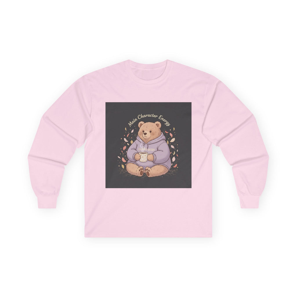 Bear Long Sleeve Tee – Main Character Energy
