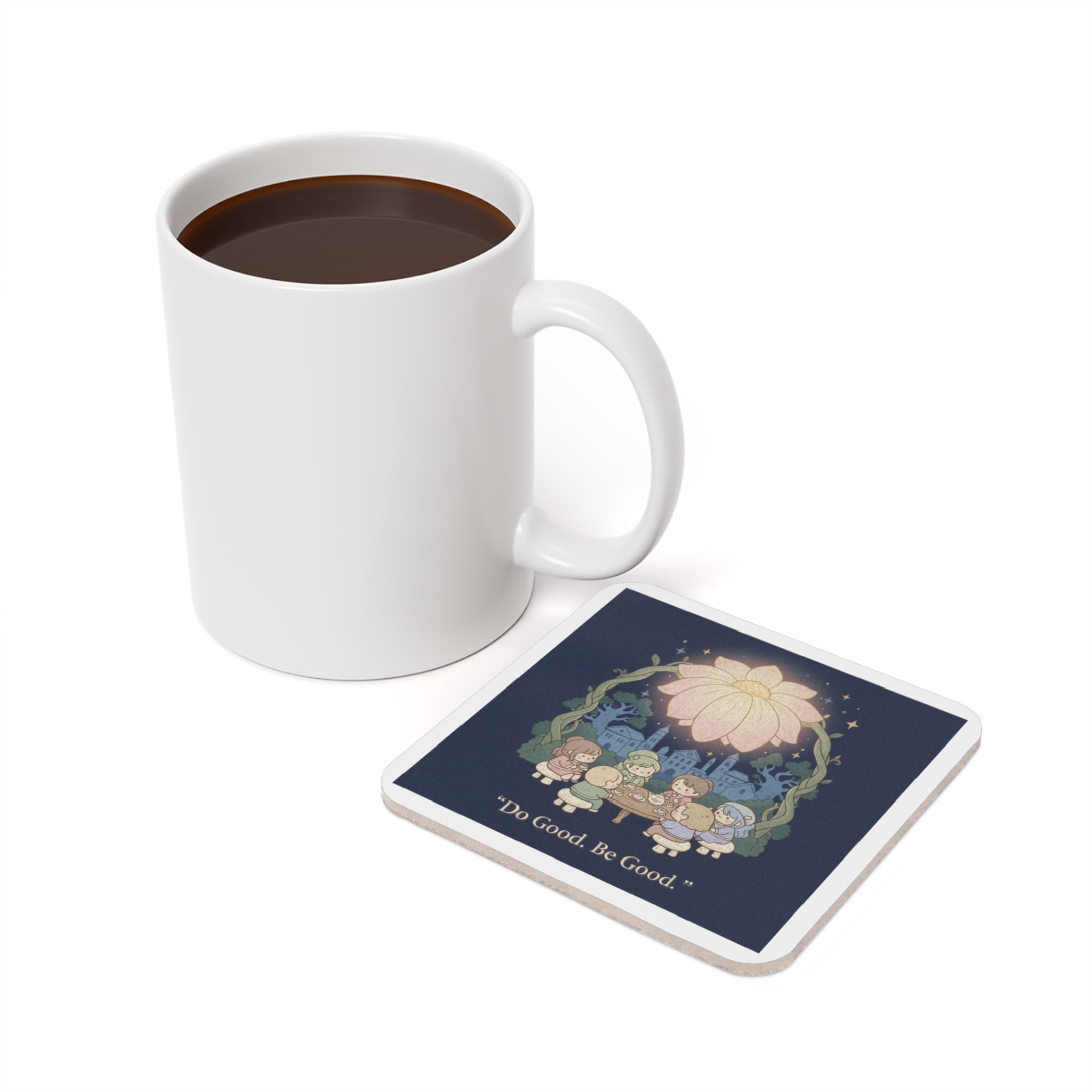 Do Good Be Good Cork Coaster – Home Decor