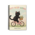 JUST KEEP GOING Spiral Notebook