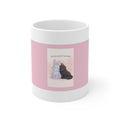 "YOU'RE NEVER TOO MUCH" Black Cat Mug | College Girl Gift | Fashion | KayKay Classics