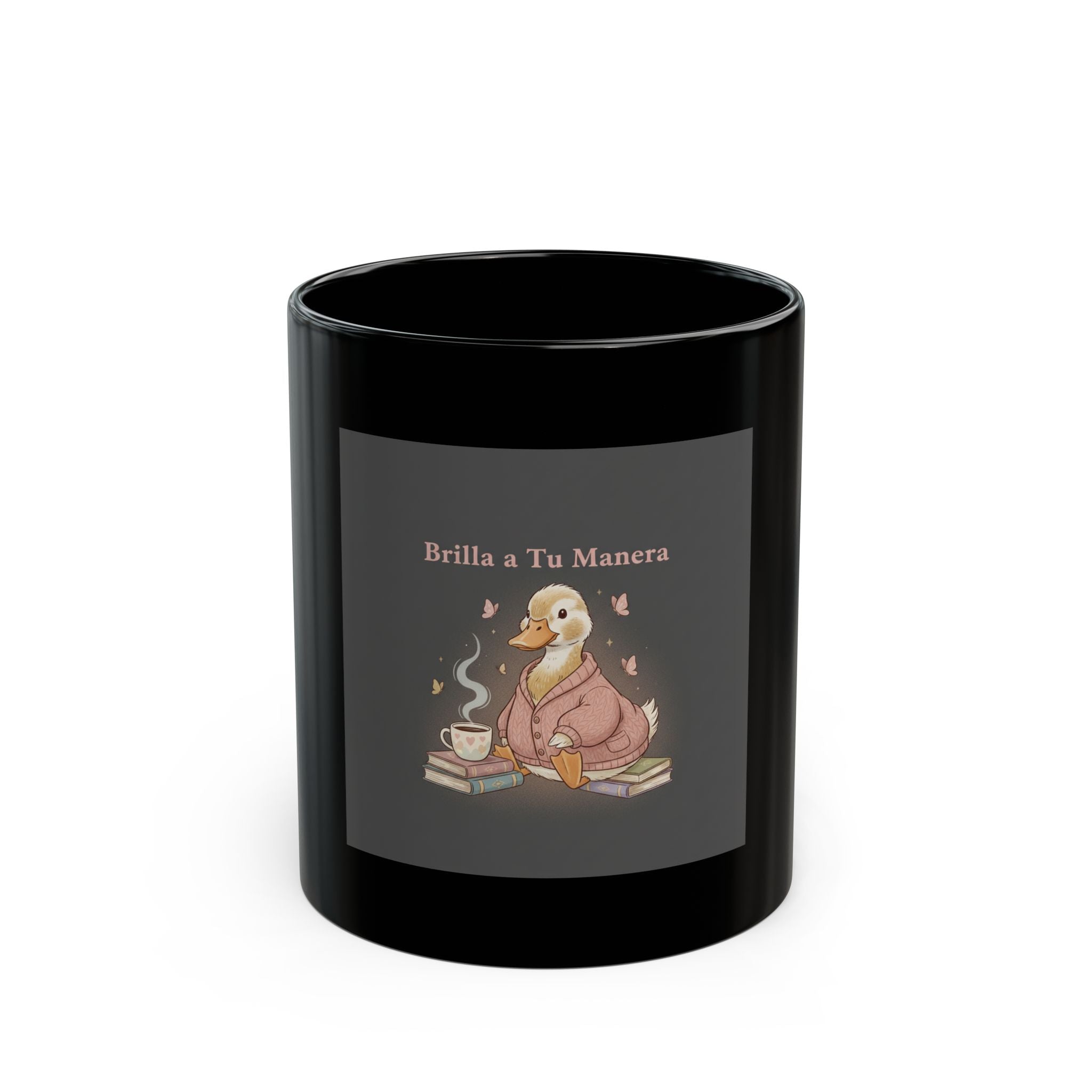 Butterflies Black Mug 11oz – Brilla a Tu Manera