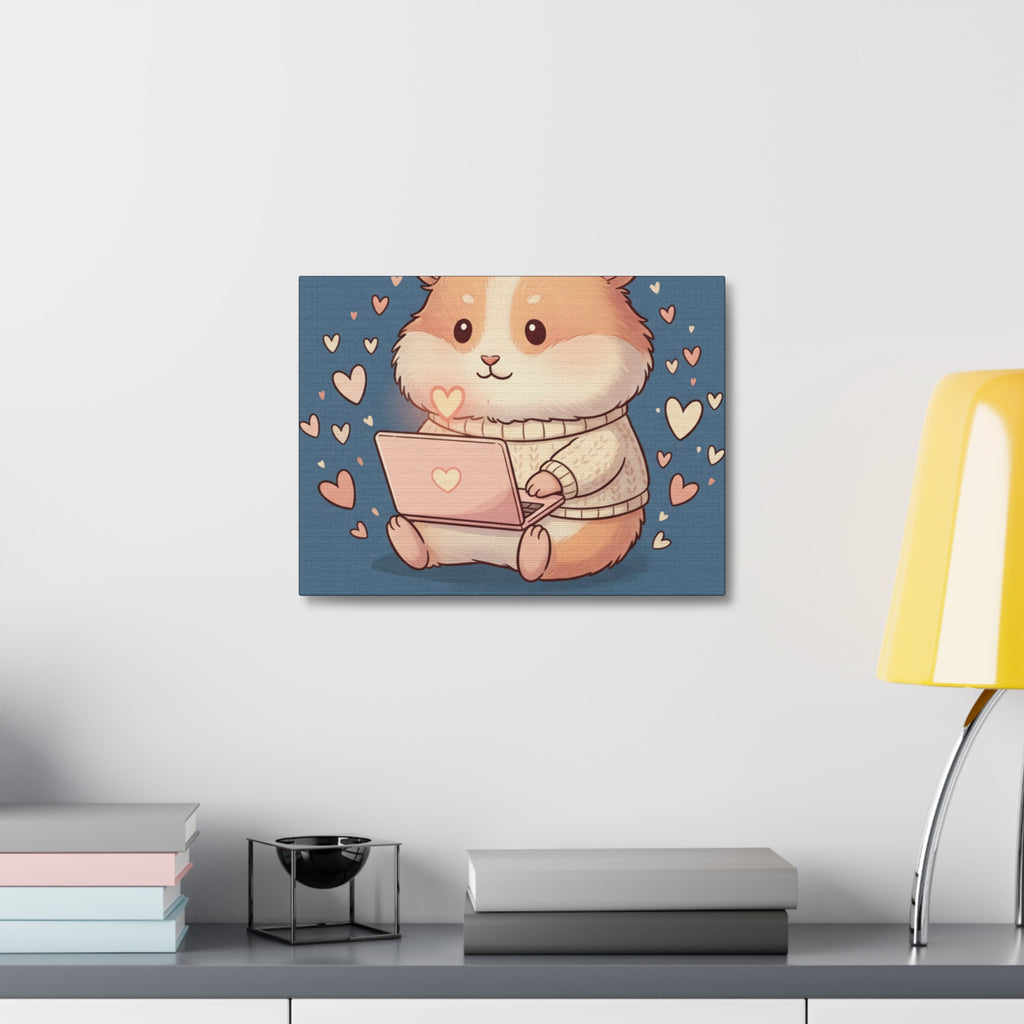 Hamster Canvas Print – Magic Takes Time