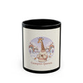 Campus Queen Giraffe Black Mug 11oz