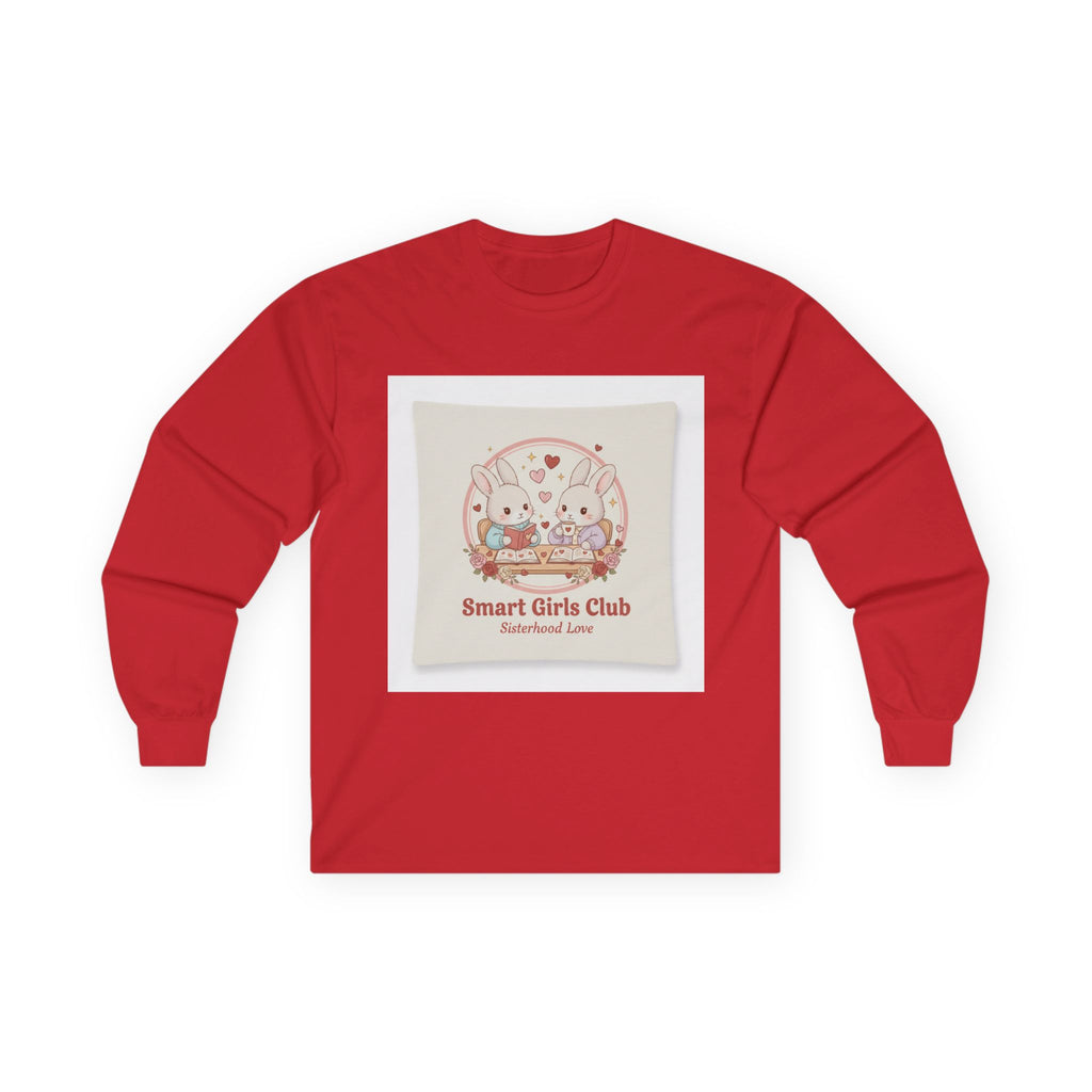 Smart Girls Club Sisterhood Love Rabbit Long Sleeve Tee