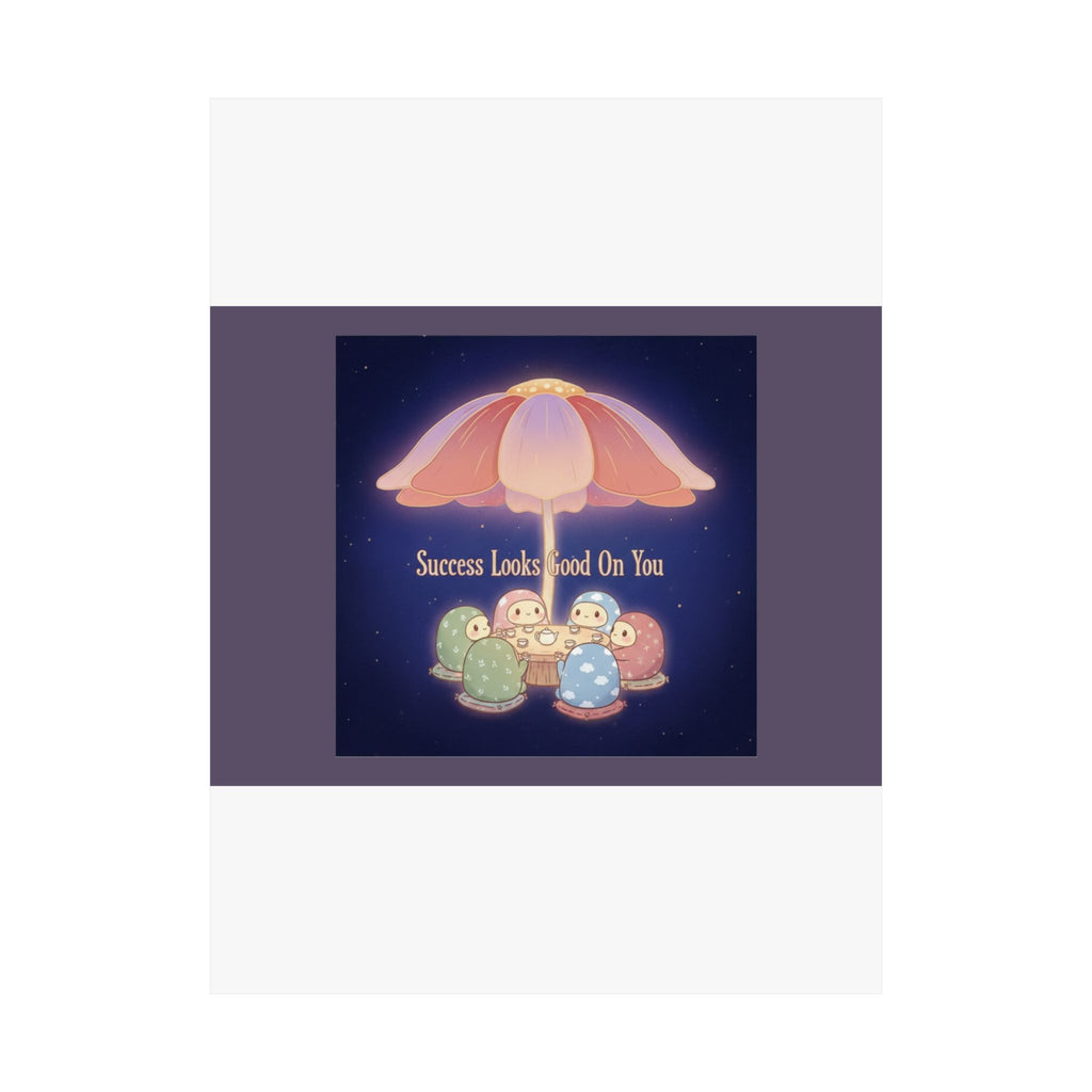 Tiny Chibi Creatures Poster – Success Looks Good on You