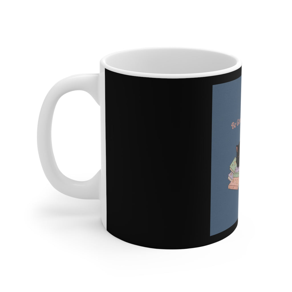 Black Cat Mug 11oz – Be Gentle With Yourself