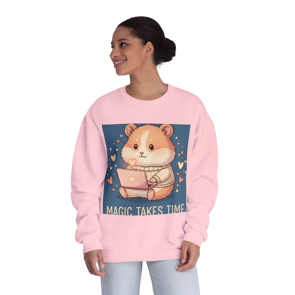 Hamster Crewneck Sweatshirt – Magic Takes Time