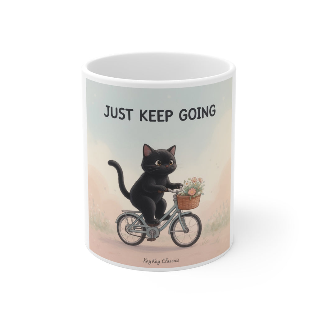 JUST KEEP GOING - Mug 11oz Print On Demand