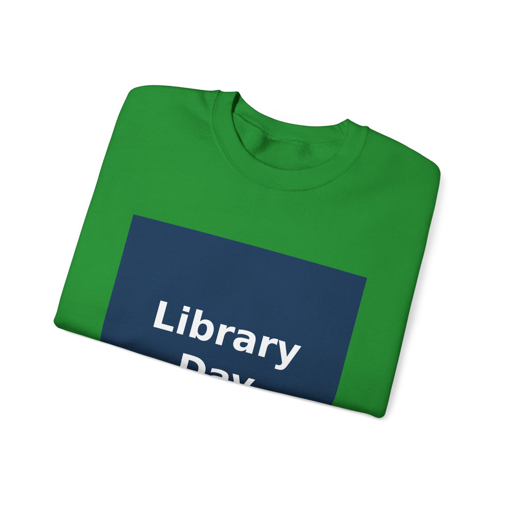 "Library Day" Black Cat Crewneck | College Girl Gift | Fashion | KayKay Classics