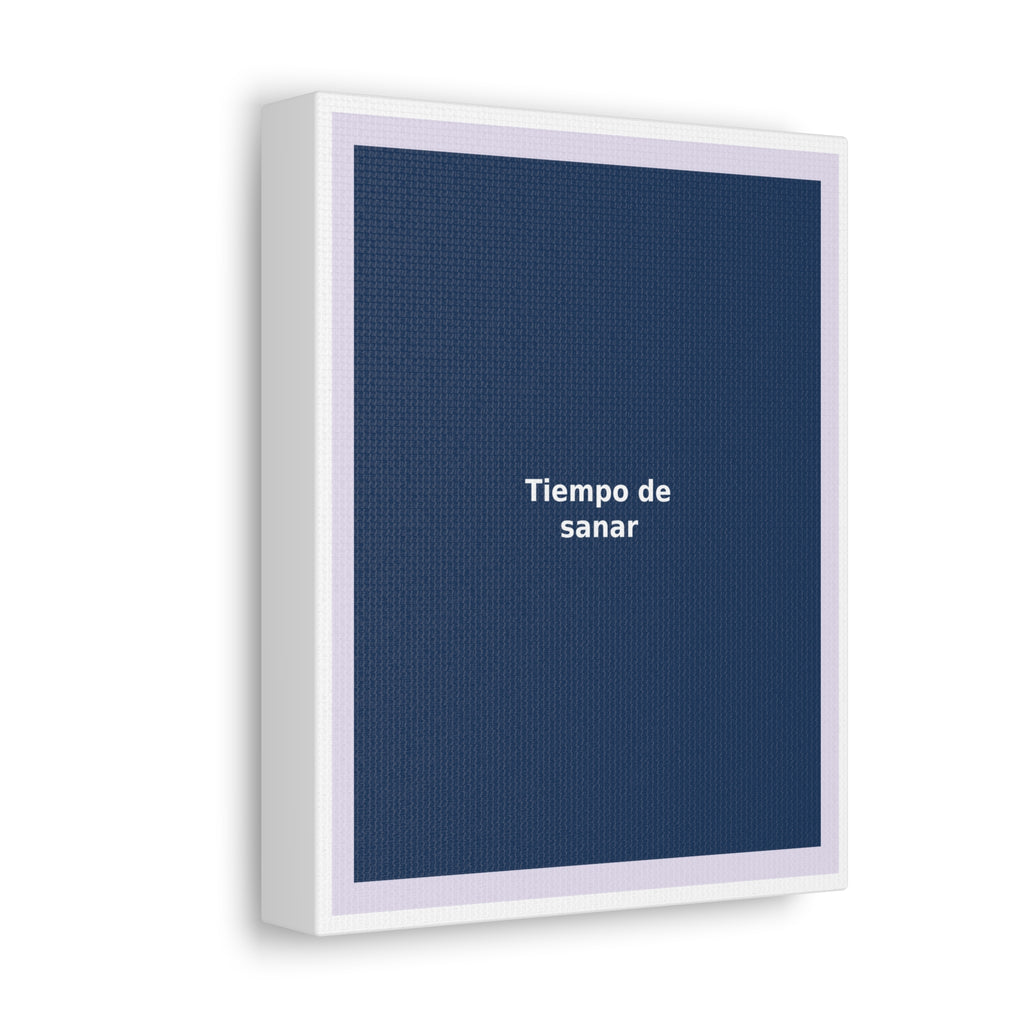 "Tiempo de sanar" Black Cat Canvas | College Girl Gift | Fashion | KayKay Classics