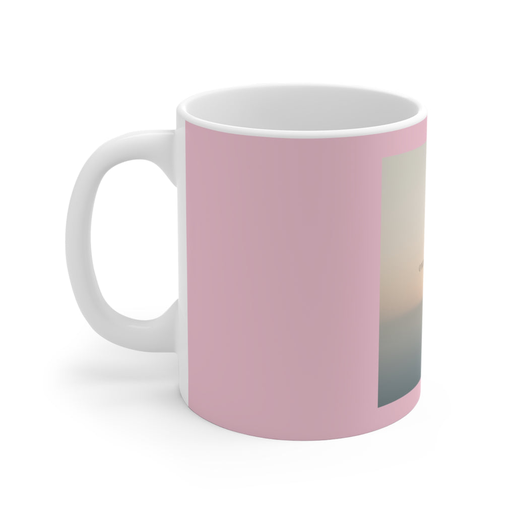 "ONE DAY AT A TIME" Black Cat Mug | College Girl Gift | Fashion | KayKay Classics