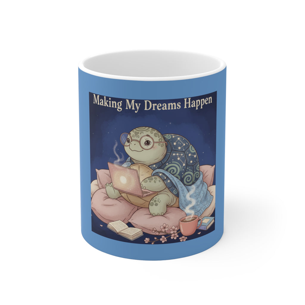 Turtle Mug 11oz – Making My Dreams Happen