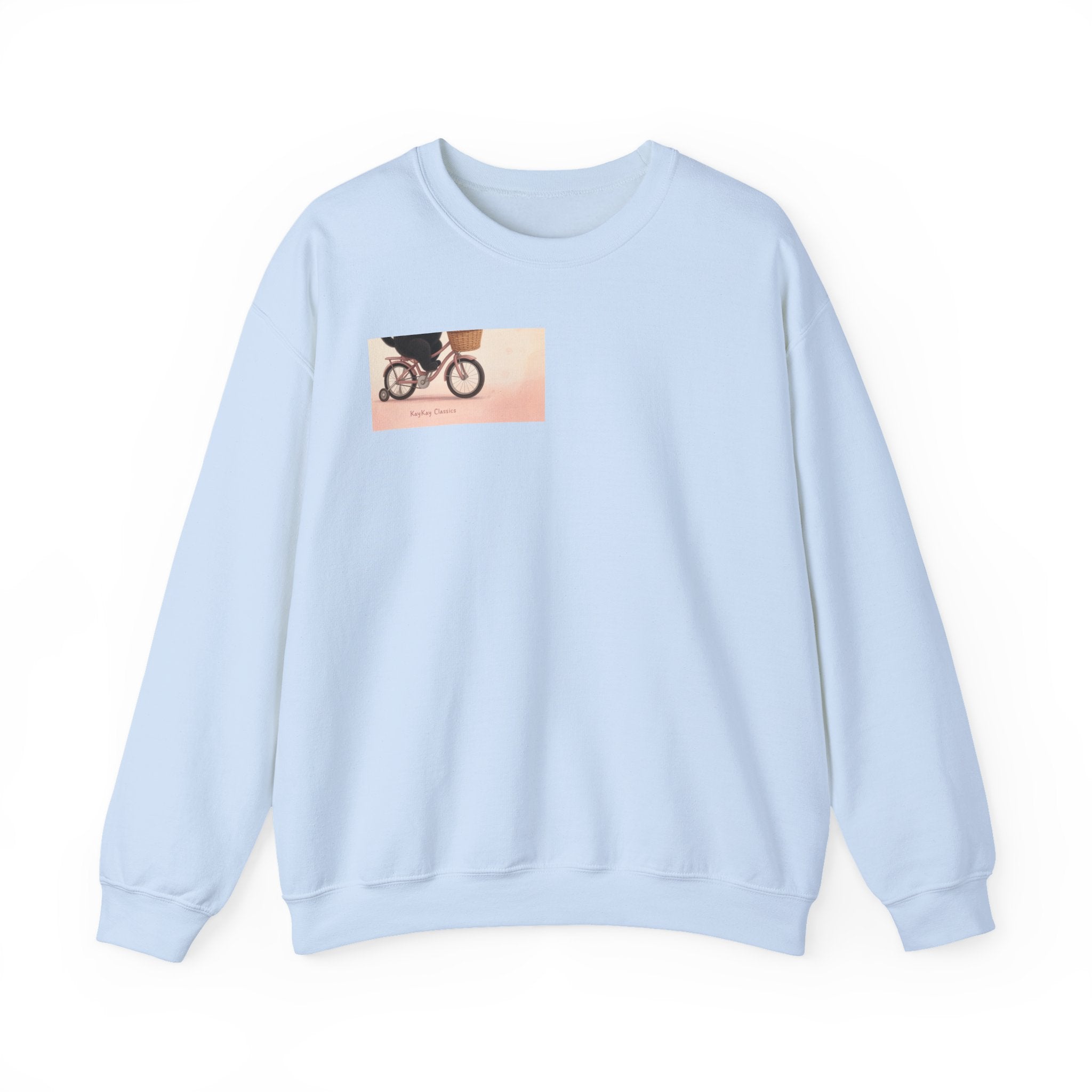"Life Behind Bars" Black Cat Crewneck | College Girl Gift | Fashion | KayKay Classics