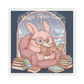 Bunny Die-Cut Sticker – Magic Takes Time