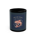 Koi Black Mug 11oz – Soft Life Scholar Flow With Grace