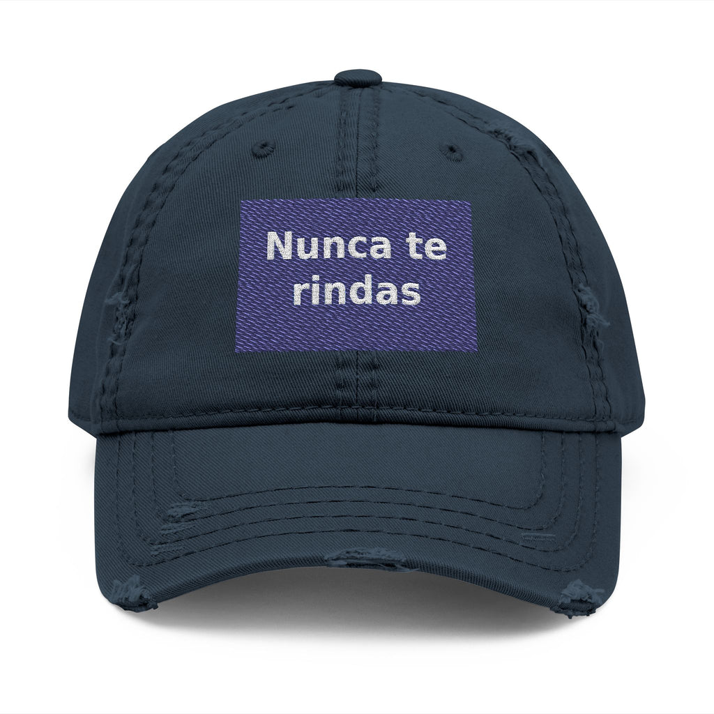 "Nunca te rindas" Black Cat Dad Hat | College Girl Gift | Fashion | KayKay Classics