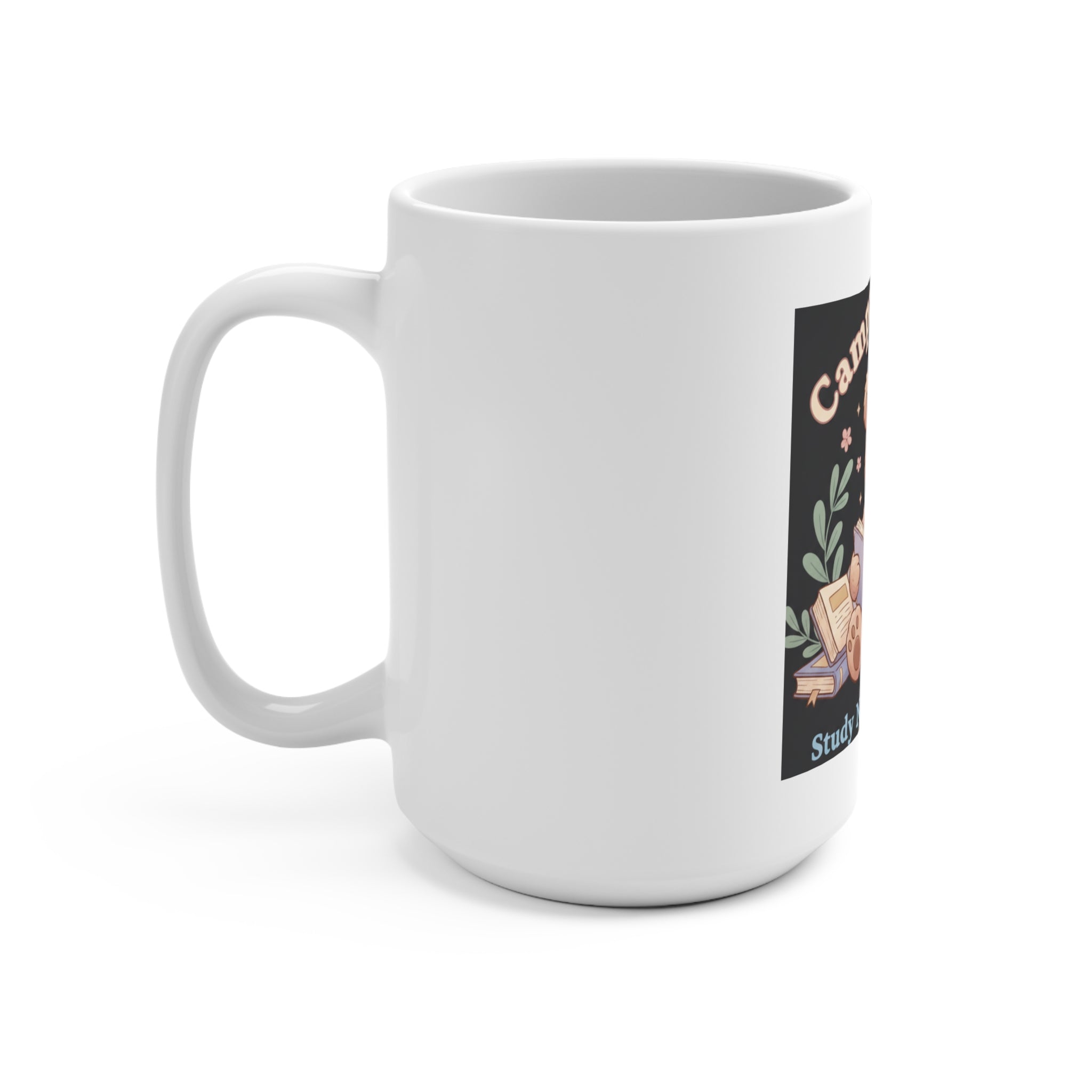 Bear Mug 15oz – Campus Queen Study Now Slay Later