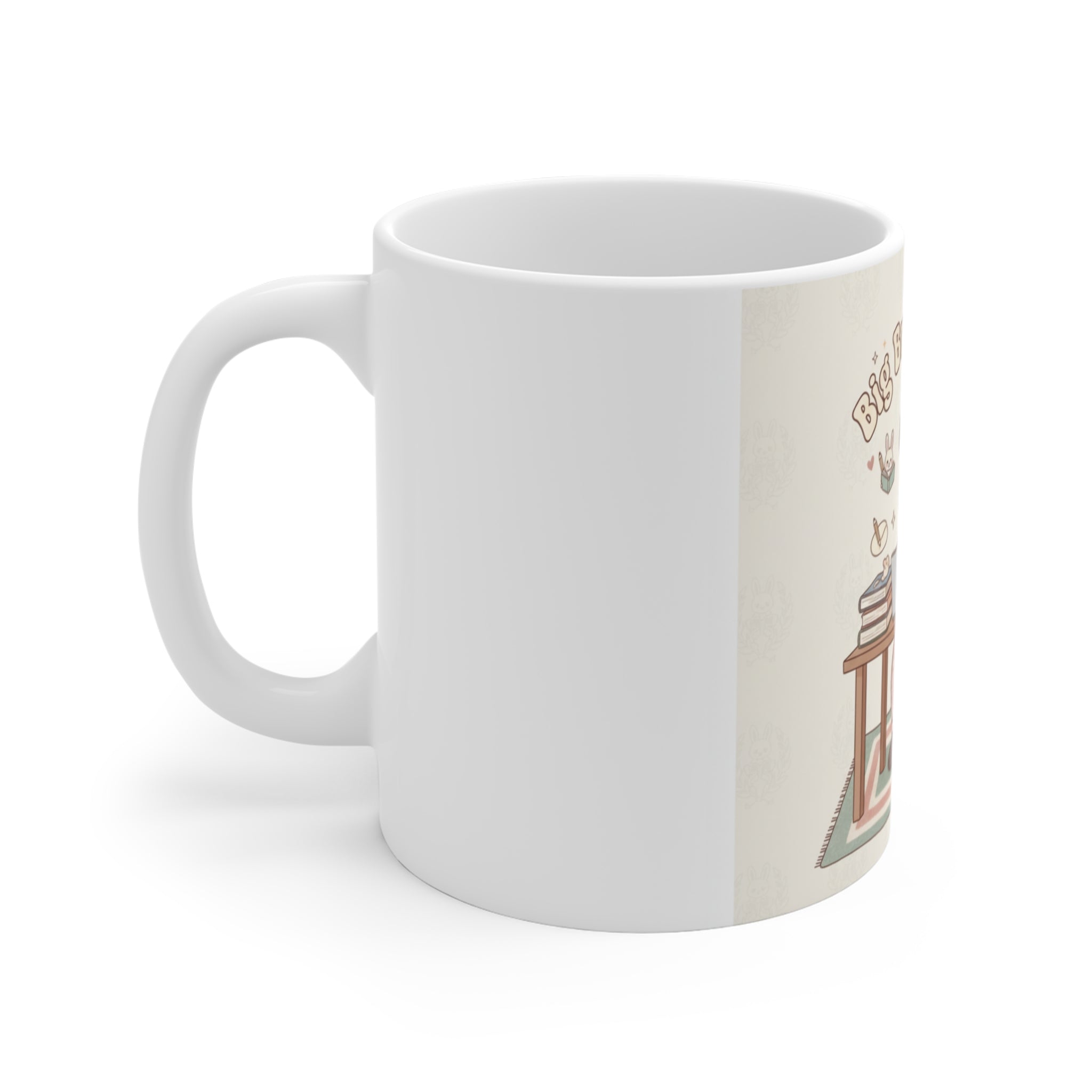 Big Brain Energy Panda Mug 11oz