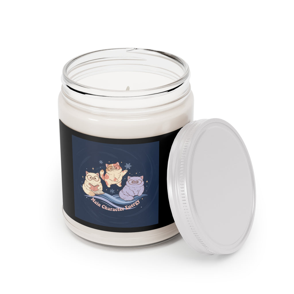 Cats With Glasses Scented Candle – Main Character Energy