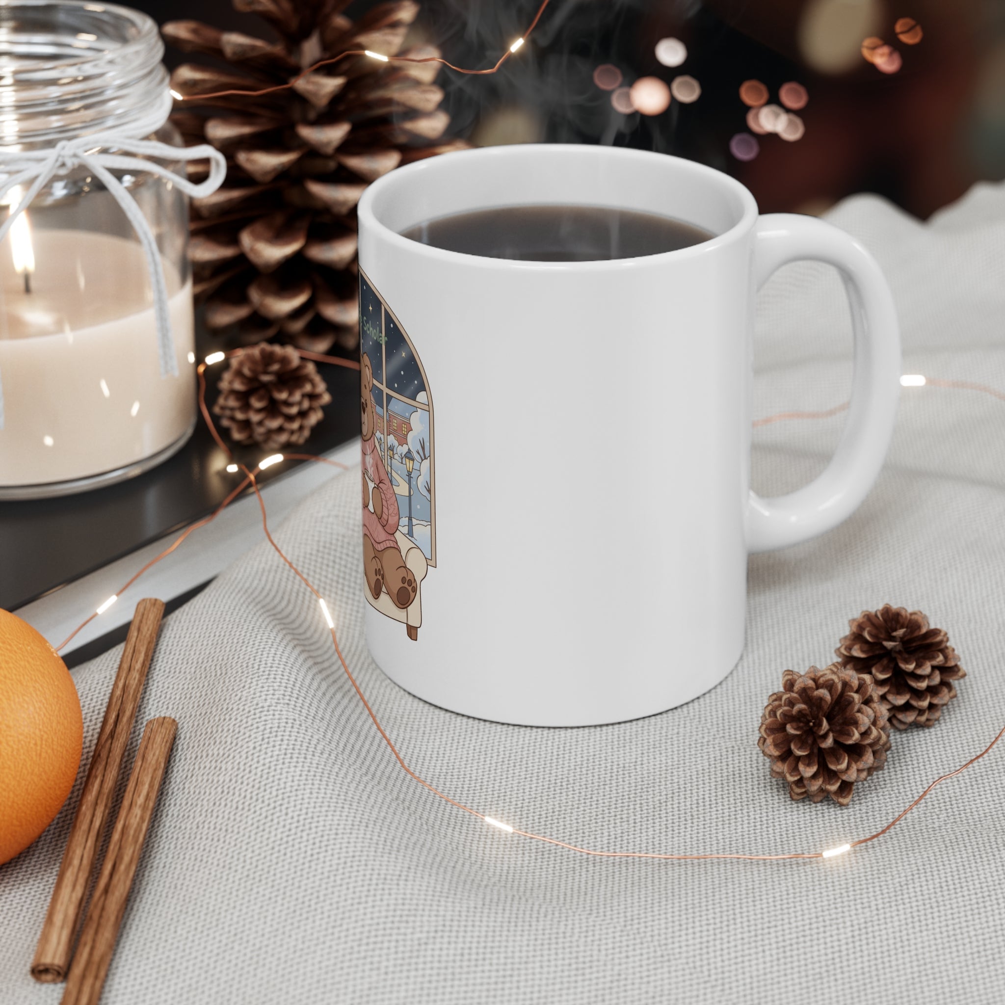 Bear Mug 11oz – Soft Life Scholar