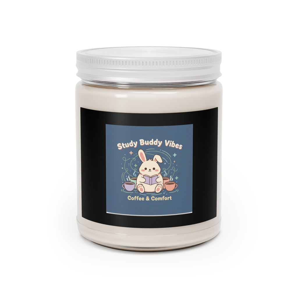 Bunny Scented Candle – Study Buddy Vibes Coffee Comfort
