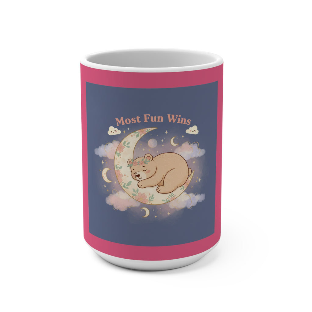 Bear Mug 15oz – Most Fun Wins