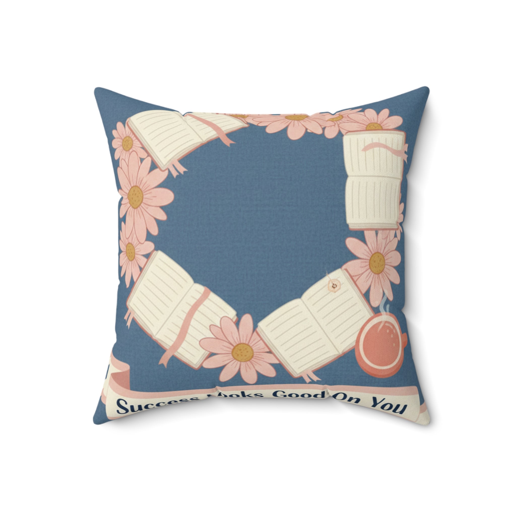 Daisies Square Pillow – Success Looks Good on You