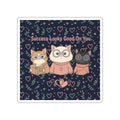 Cats With Glasses Die-Cut Sticker – Success Looks Good on You