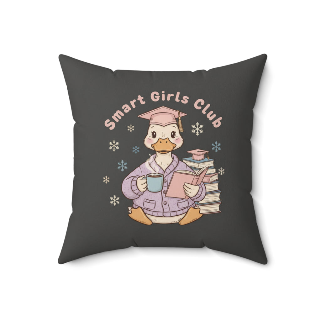 Duck Square Pillow – Smart Girls Club