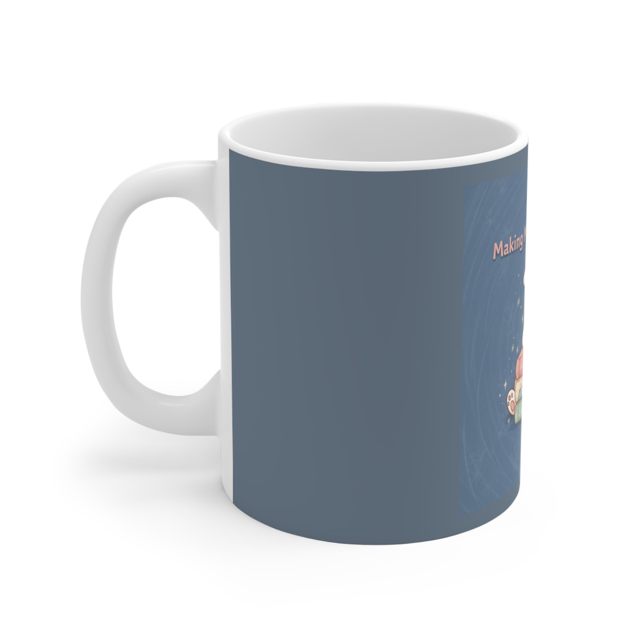 Rabbit Mug 11oz – Making My Dreams Happen