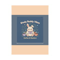 Bunny Poster – Study Buddy Vibes Coffee Comfort