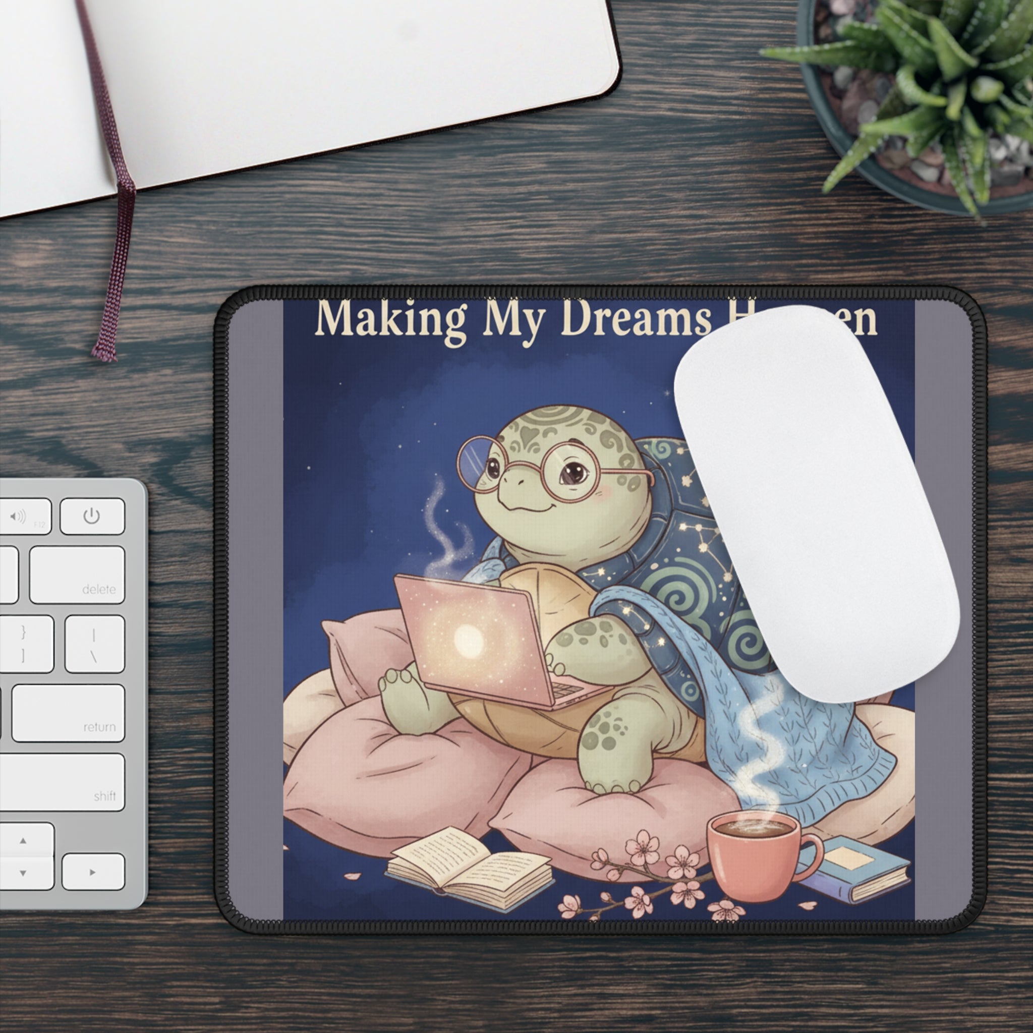 Turtle Mouse Pad – Making My Dreams Happen