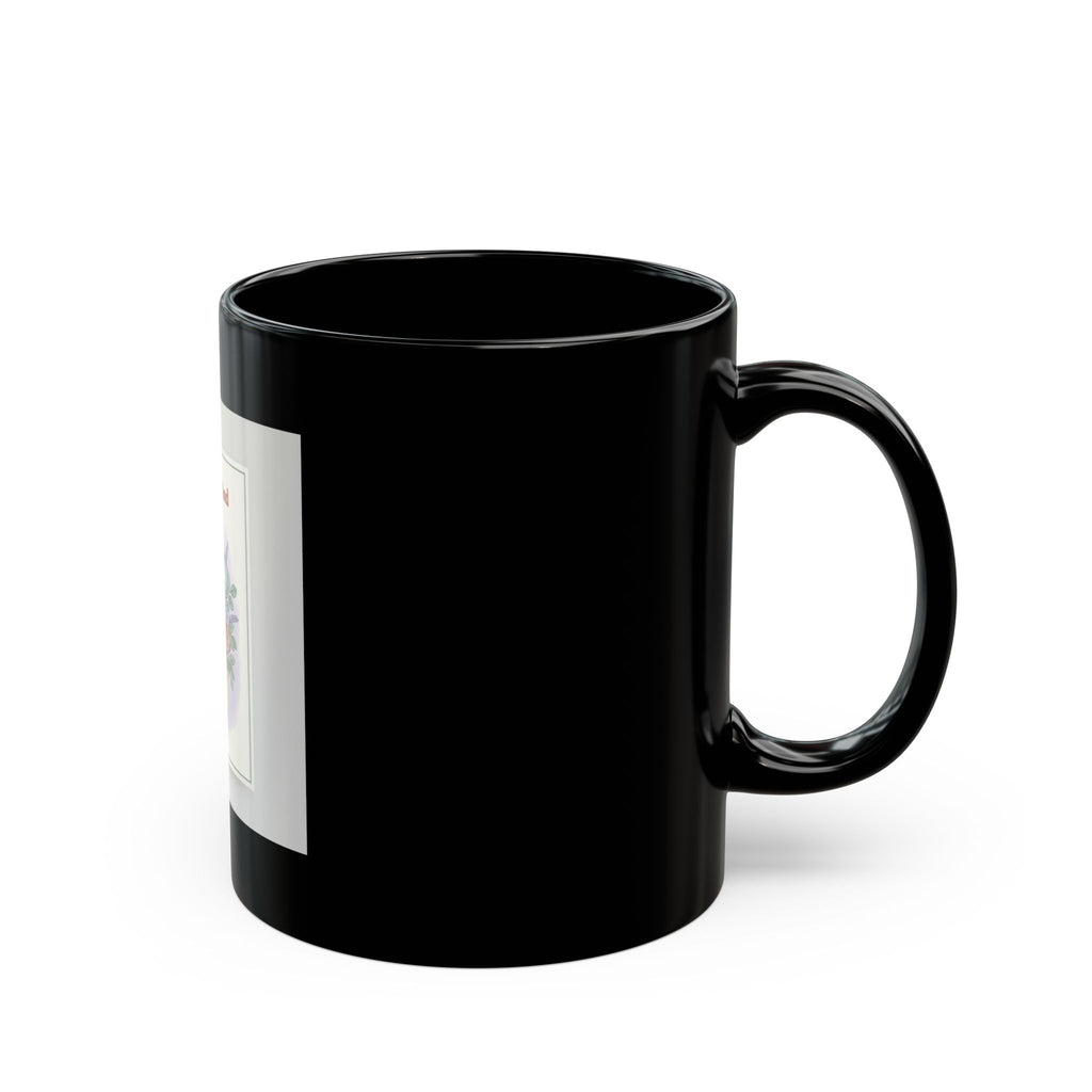 Educated And Cute Black Mug 11oz