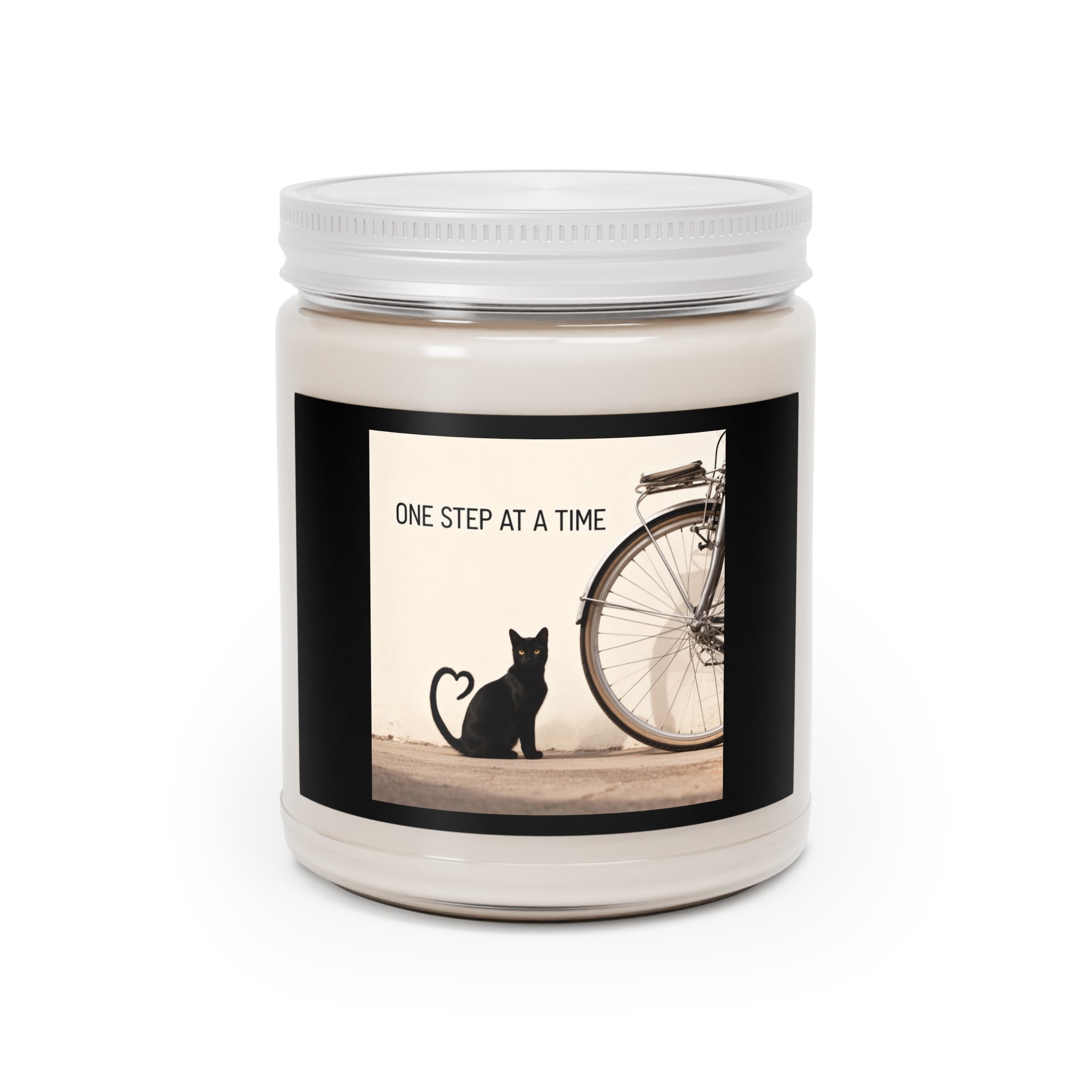 ONE STEP AT A TIME Cat Scented Candle