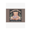 Bear Poster – Campus Queen Study Now Slay Later
