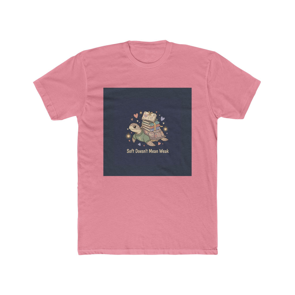 Soft Doesnt Mean Weak Turtle Unisex Tee